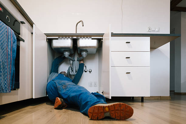 Professional Drain Cleaning technician working in Henrietta, TX